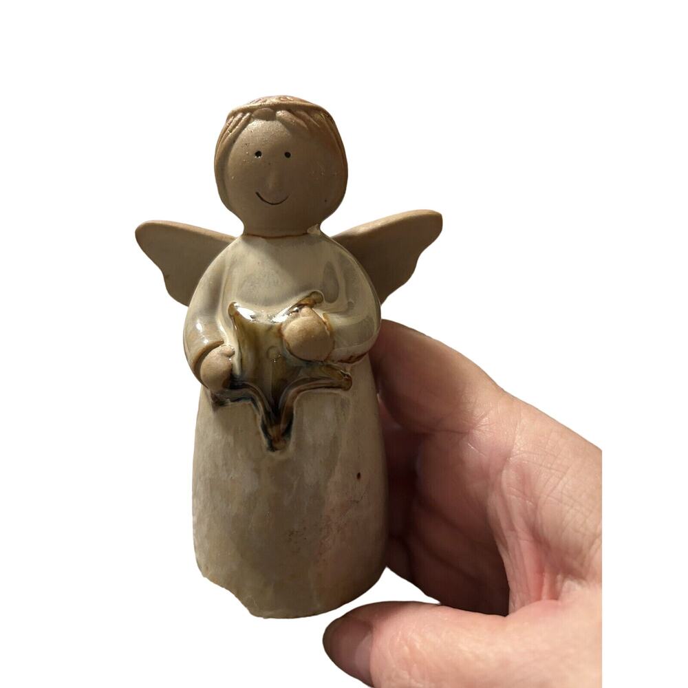 Glazed Pottery Angel